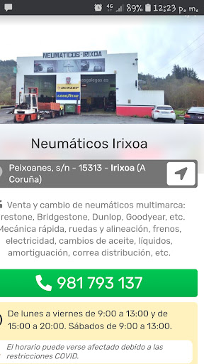 neumaticos irixoa
