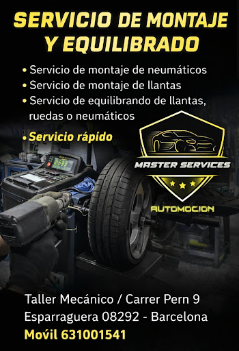 Taller Mecánico & Tienda De Neumáticos - Master Services